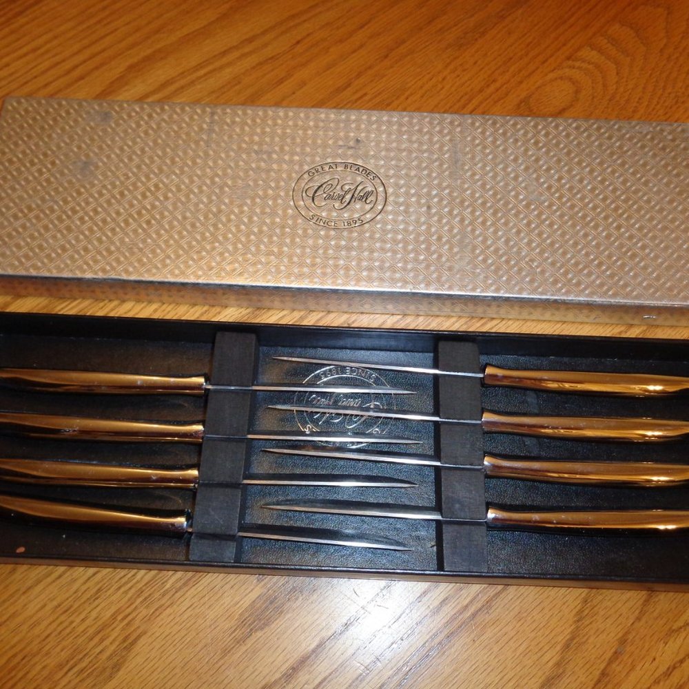 Carvel Hall Great Blades Knives Knife Set Stainless Steel Vintage